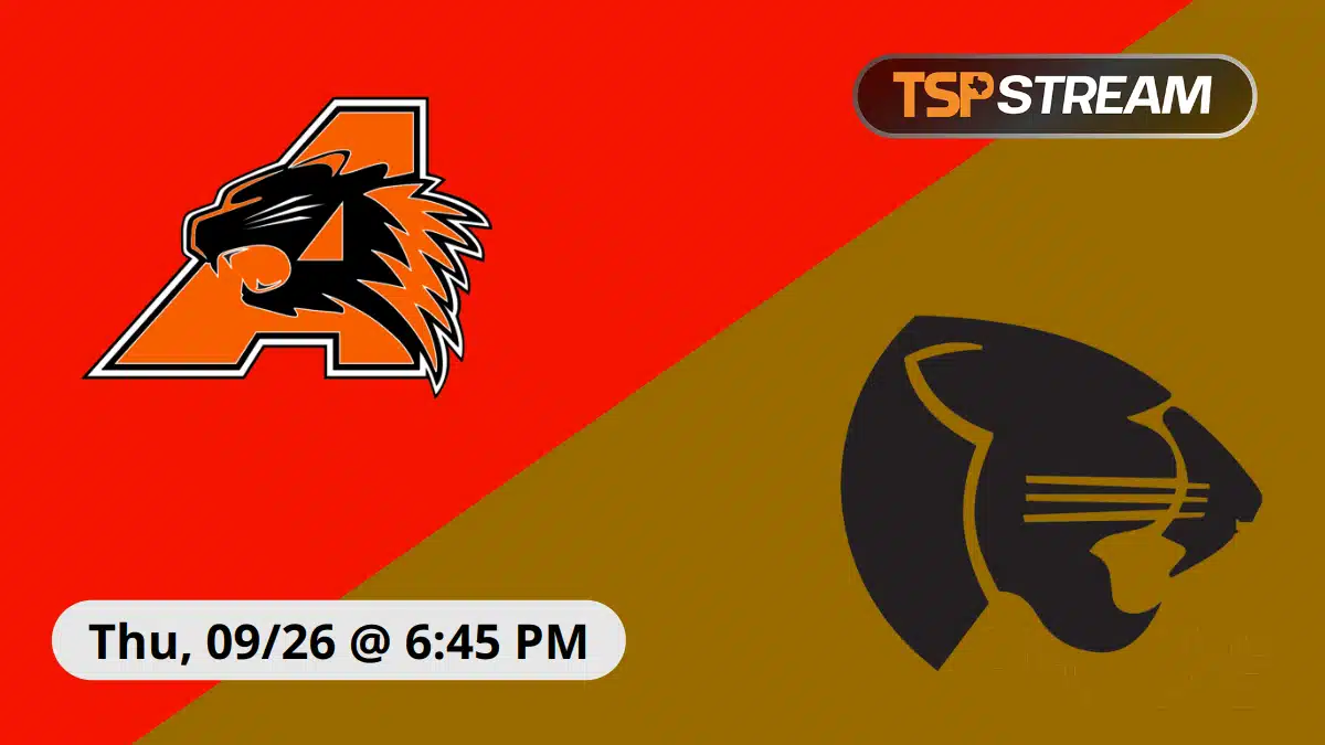 Aledo vs Fossil Ridge - Live High School Football on TSP