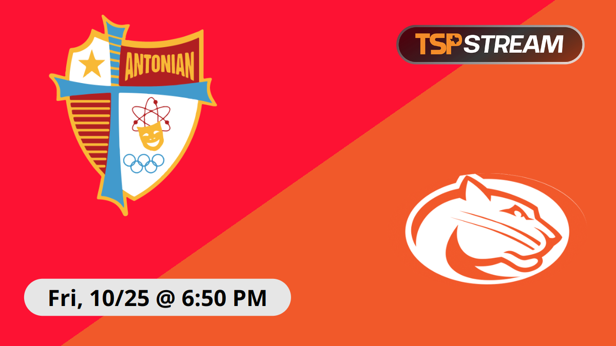 Antonian vs St. Pius X - Live High School Football on TSP