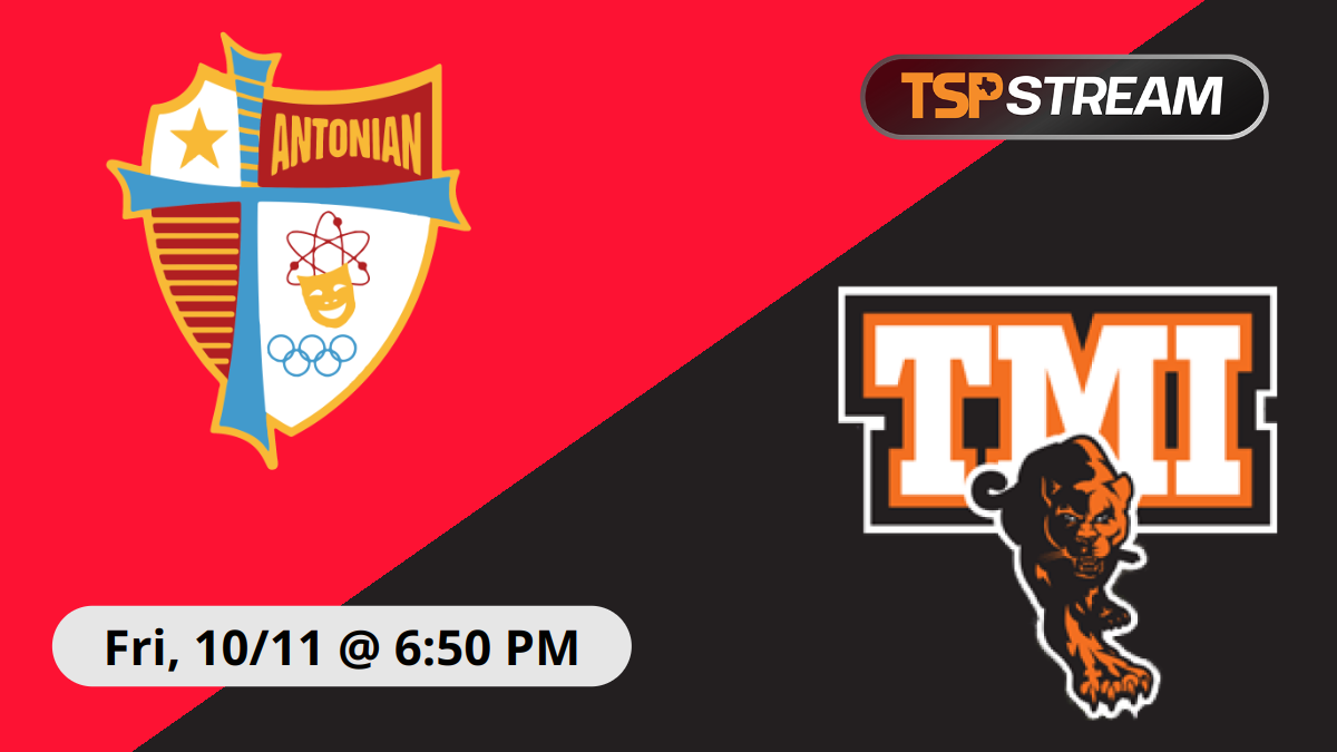 Antonian vs TMI - Live High School Football on TSP