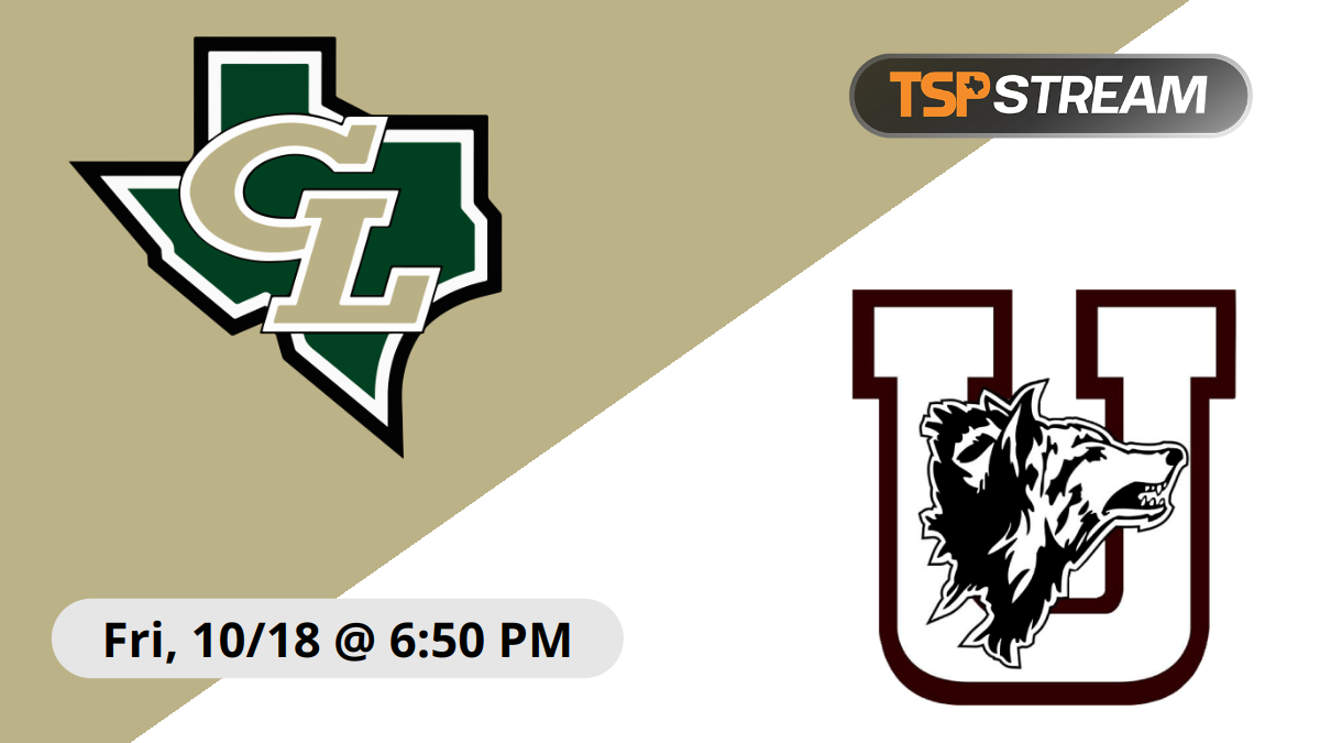 Canyon Lake vs Uvalde - Live High School Football on TSP