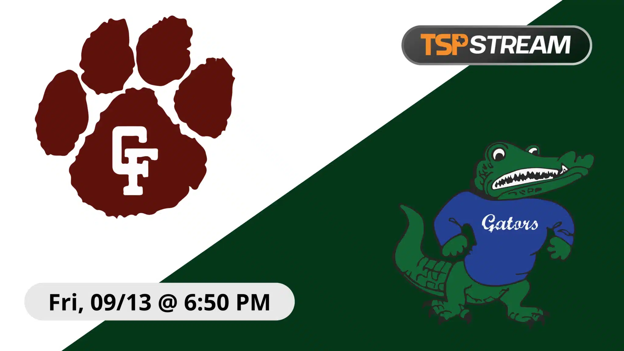 Cy-Fair vs Dickinson - Live High School Football on TSP
