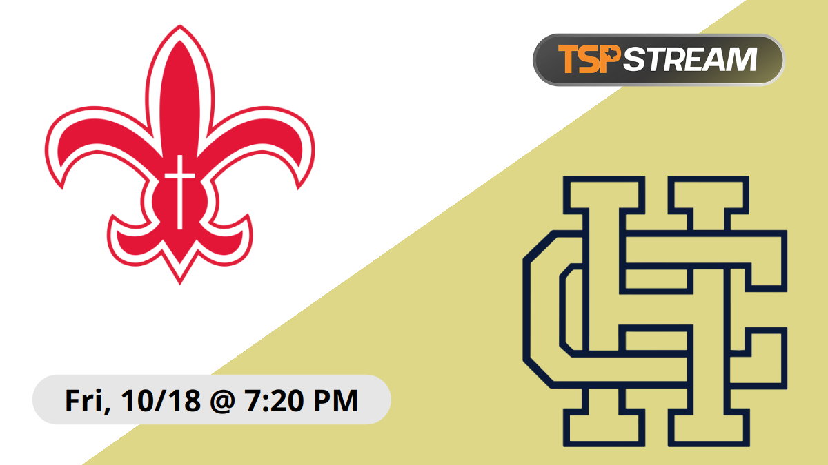 First Baptist vs Holy Cross - Live High School Football on TSP