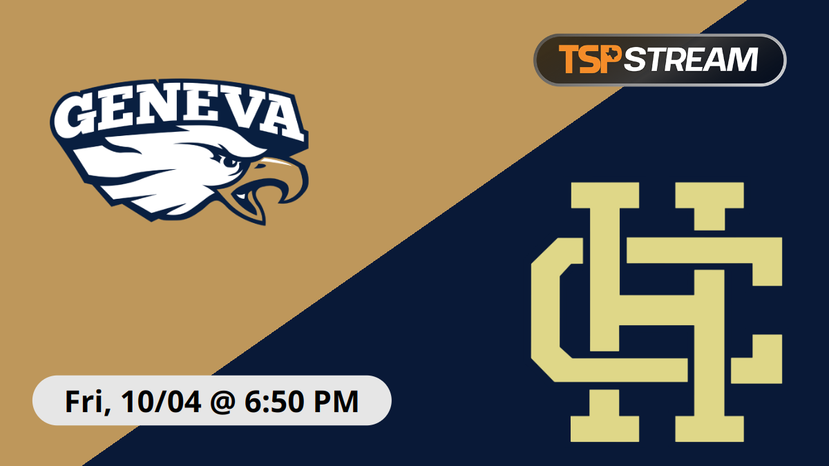 Geneva vs Holy Cross - Live High School Football on TSP