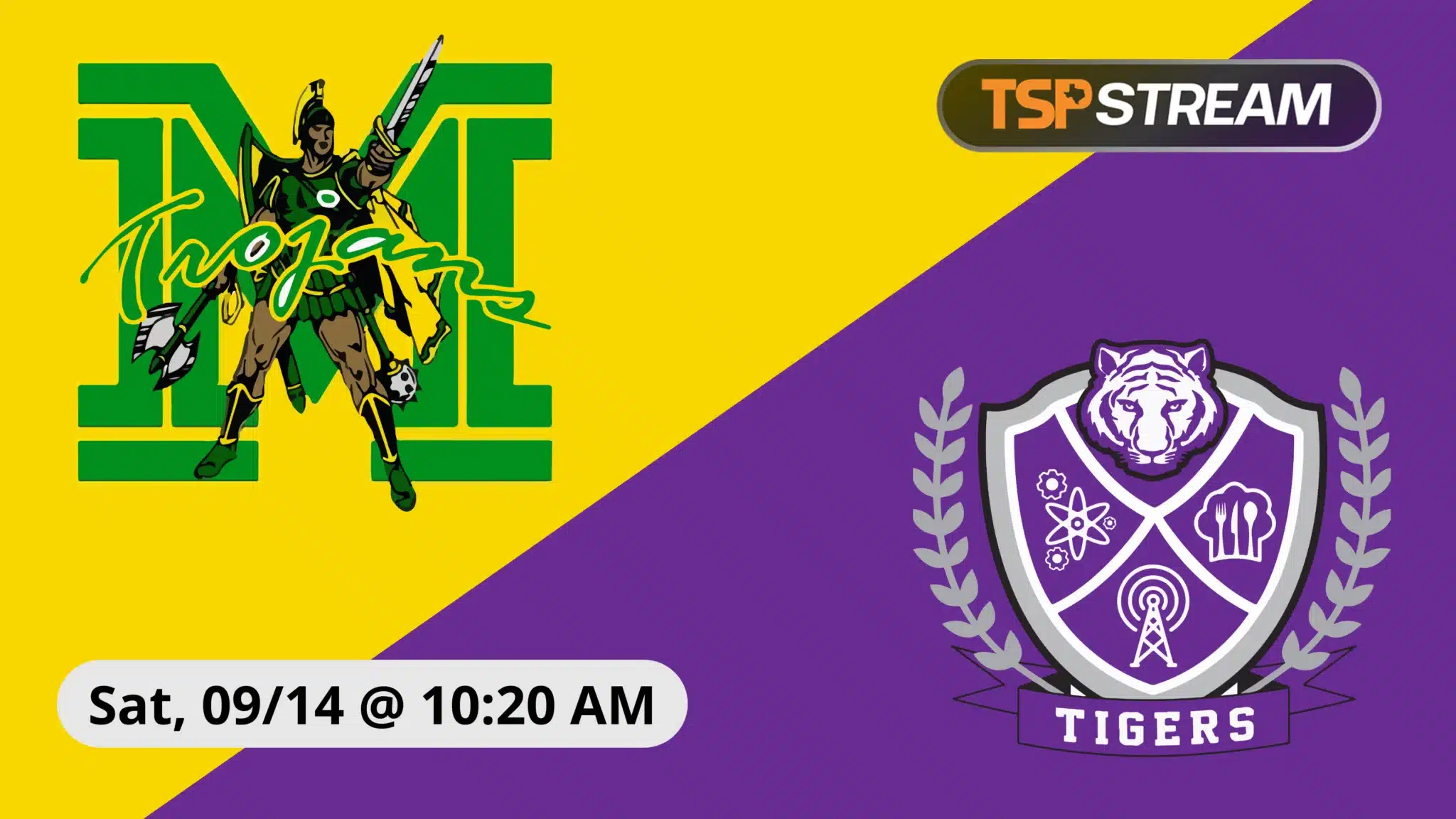 James Madison vs Lincoln - Live High School Football on TSP