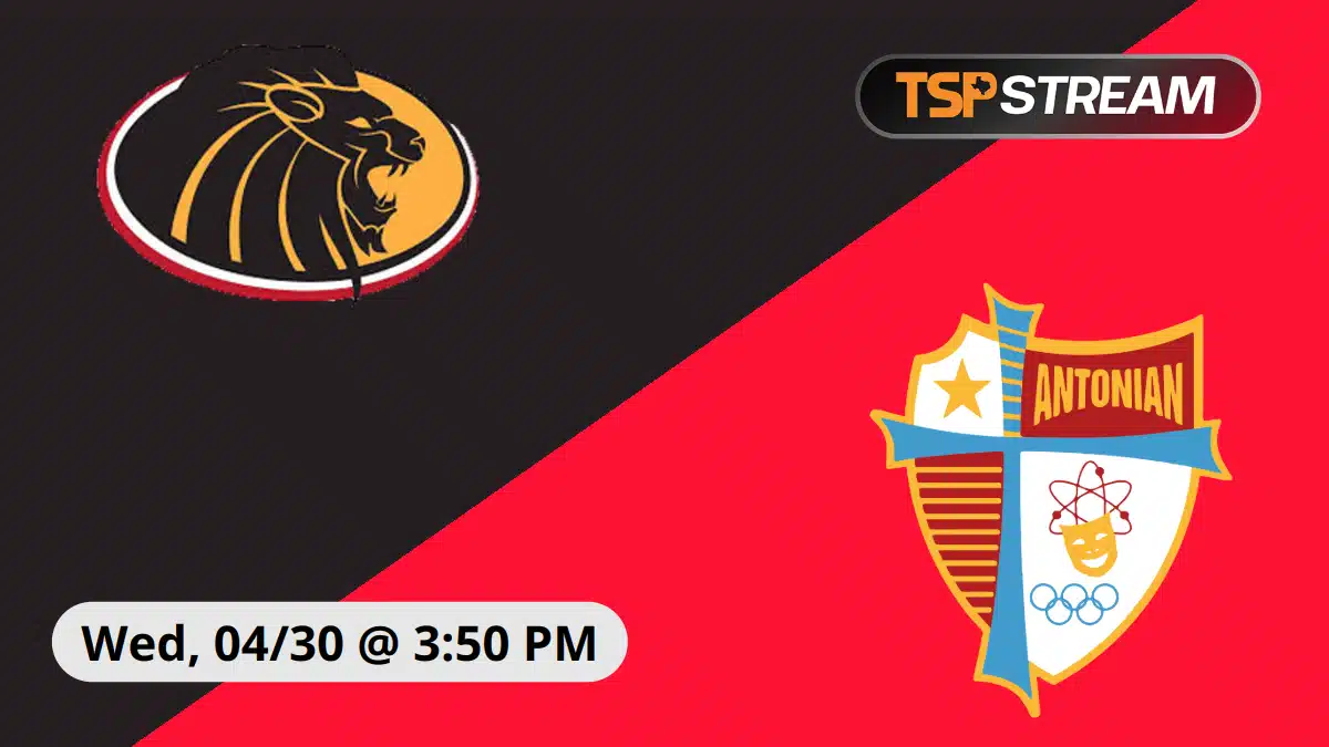St. John's XXIII vs Antonian - Live High School Softball on TSP