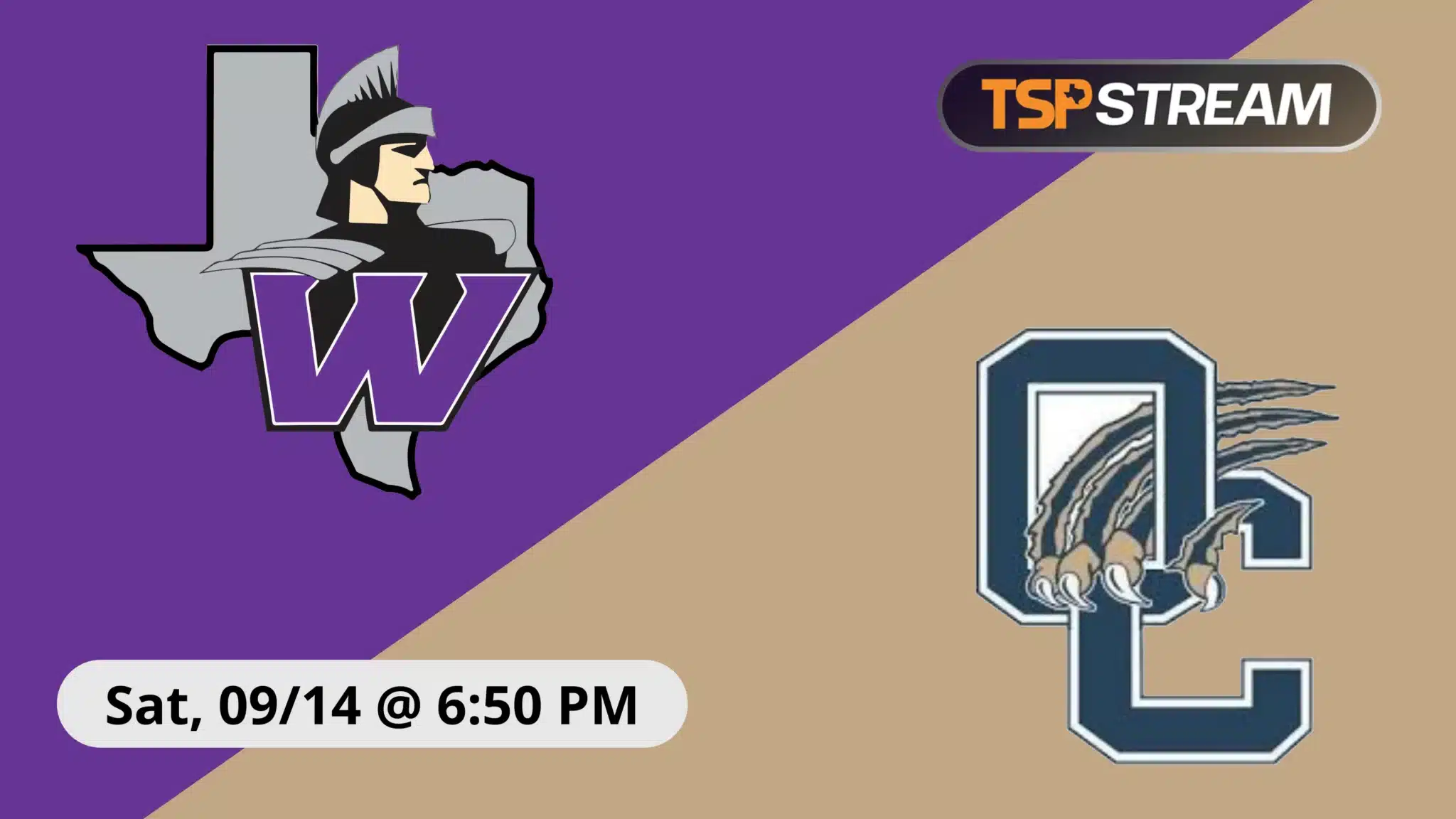 Warren vs O'Connor - Live High School Football on TSP