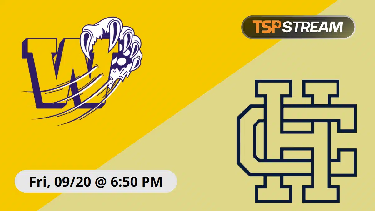 Weimar vs Holy Cross - Live High School Football on TSP